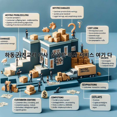 하동군 진교리 이사? 📦 꼼꼼한 이사 서비스 여기 다 있어!